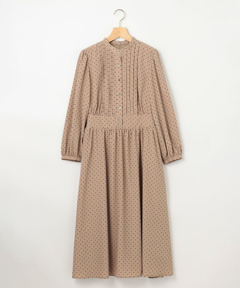 組曲 S 【WEB限定】ドットフロッキー ワンピース 