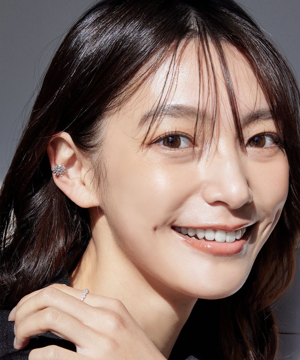 Tiaclasse 【選べる3種類】プラントモチーフイヤーカフ 