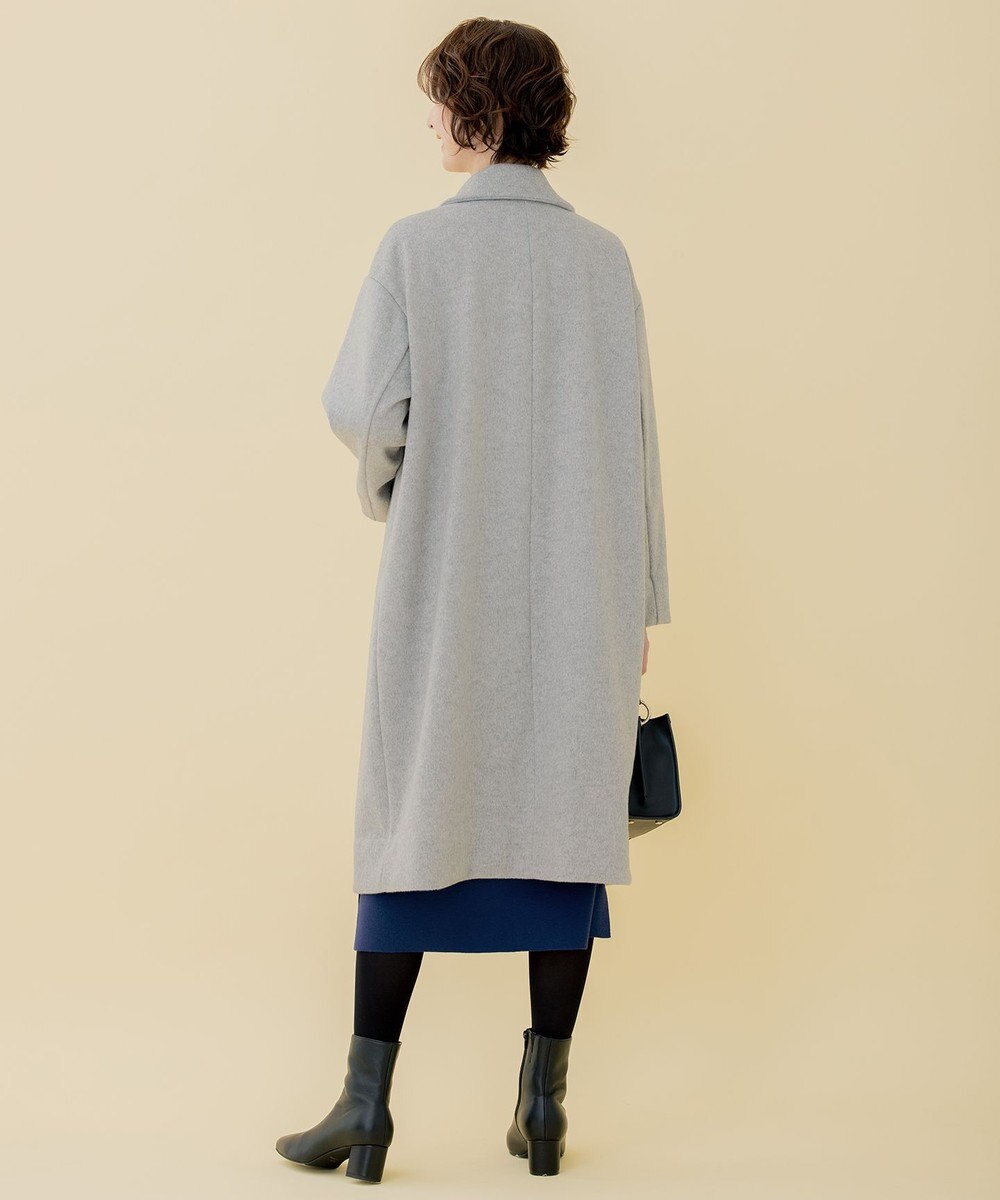 自由区 L 【WEB限定】ブラッシュドビーバー チェスターコート 