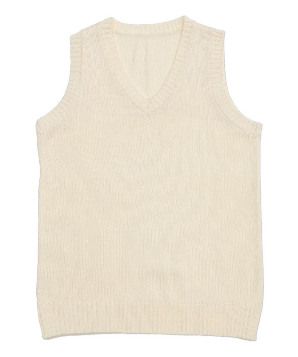 WEGO 【SCHOOLITEM】ベーシックニットベスト 