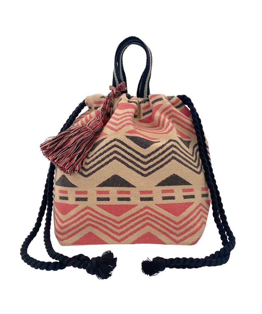 ROOTOTE 1241【巾着タイプ】LT.デリ.エスニックパターン-A 