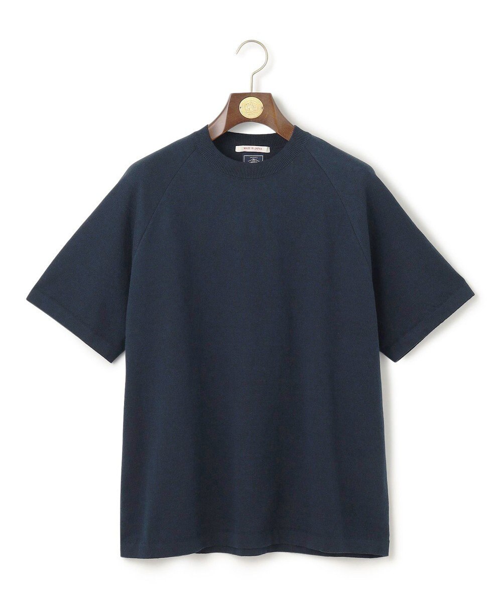 J.PRESS MEN 【J.PRESS ORIGINALS】Lightwave  Raglan Knit T-shirt 