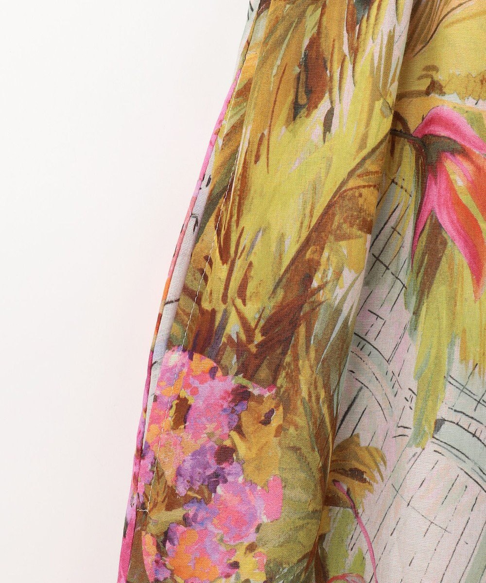 GRACE CONTINENTAL ジャルダンプリントマキシ 