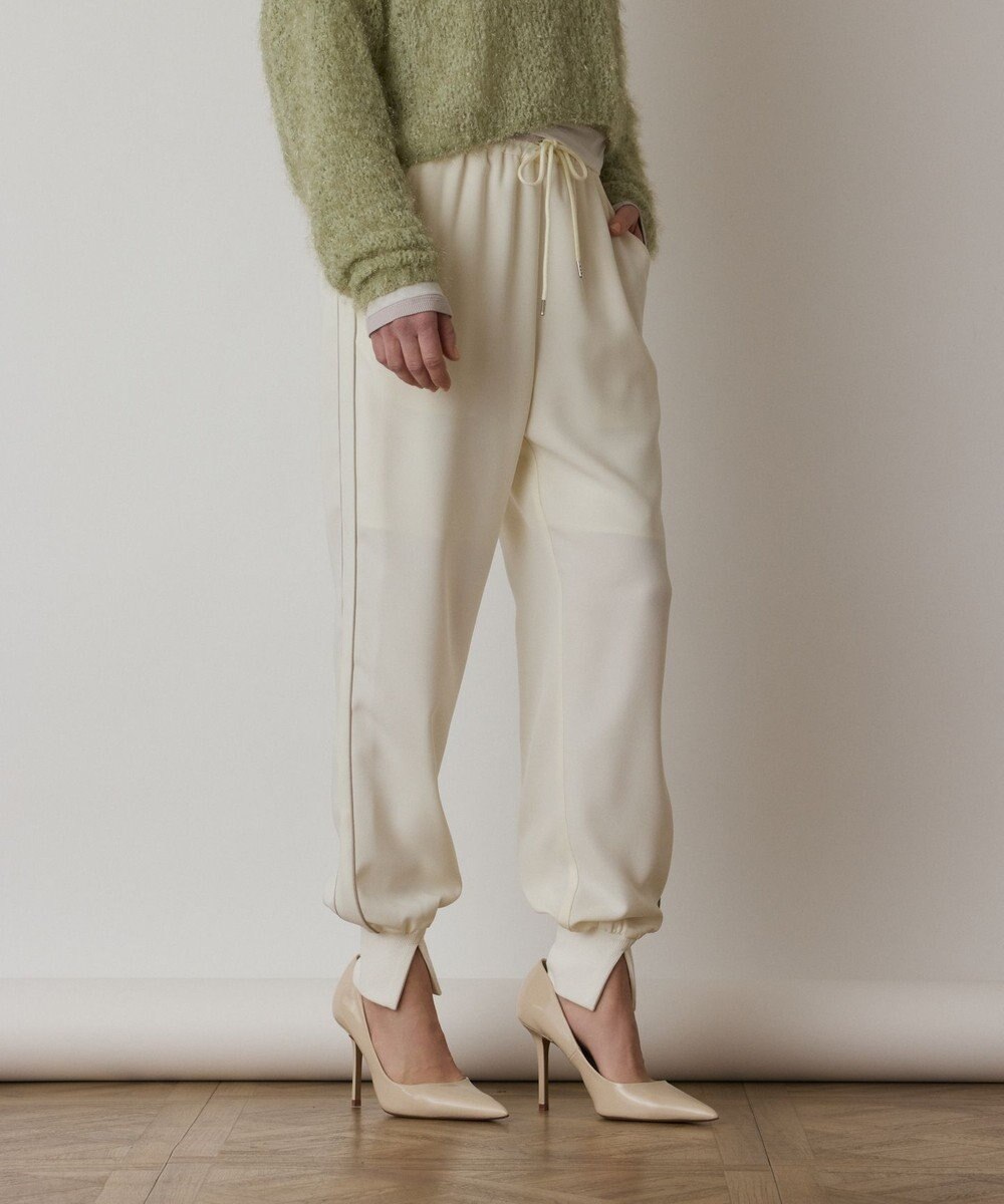 GRACE CONTINENTAL テーパーイージーパンツ 