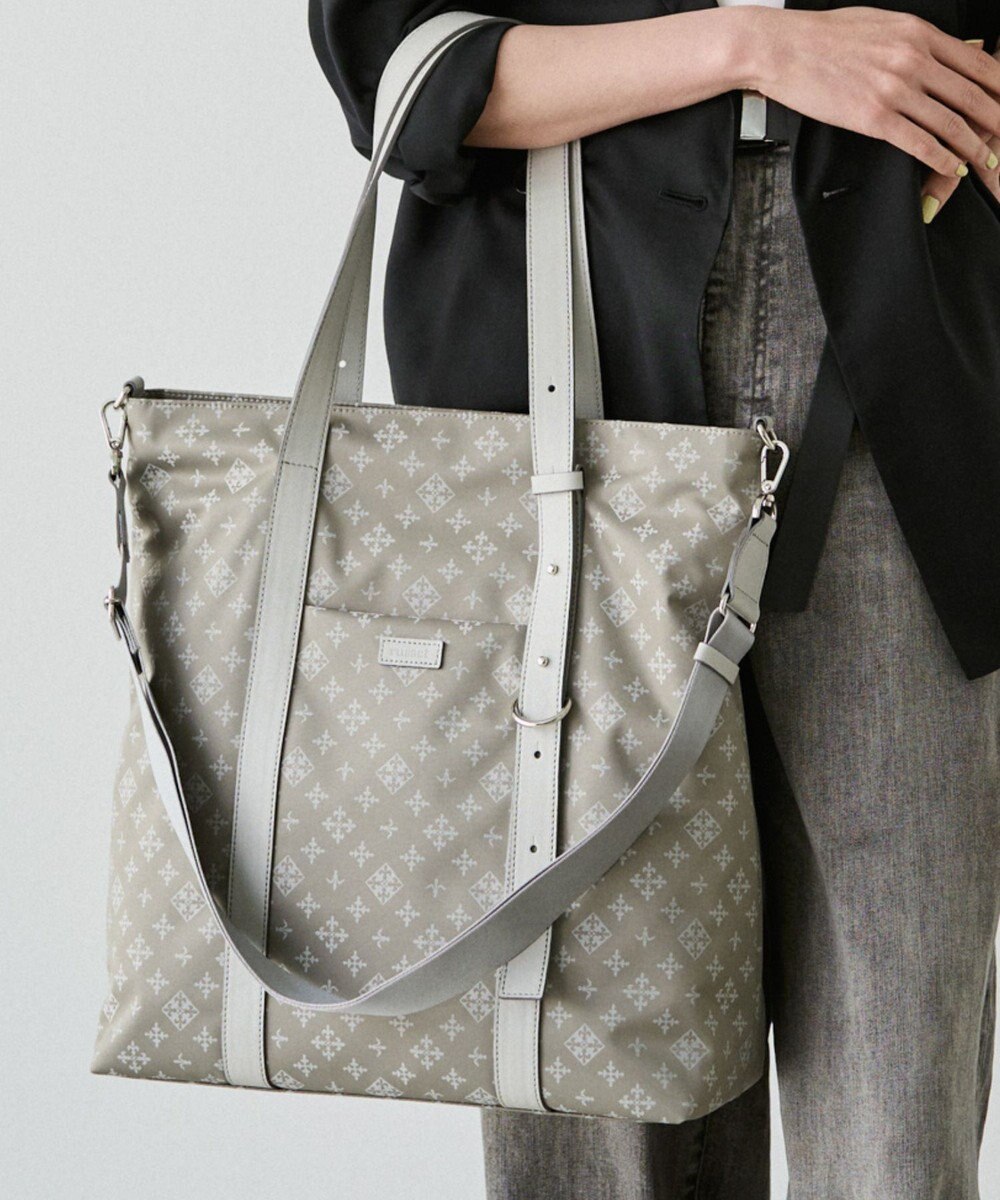 russet アシンメトリーハンドルトートバッグ(SF-237) 