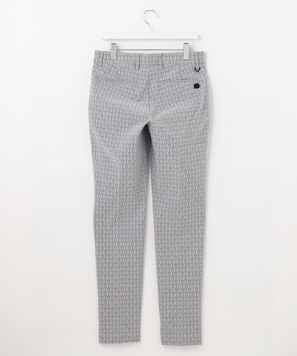 23区GOLF 【MEN】【ストレッチ】エッフェル塔柄 ジャガードパンツ 