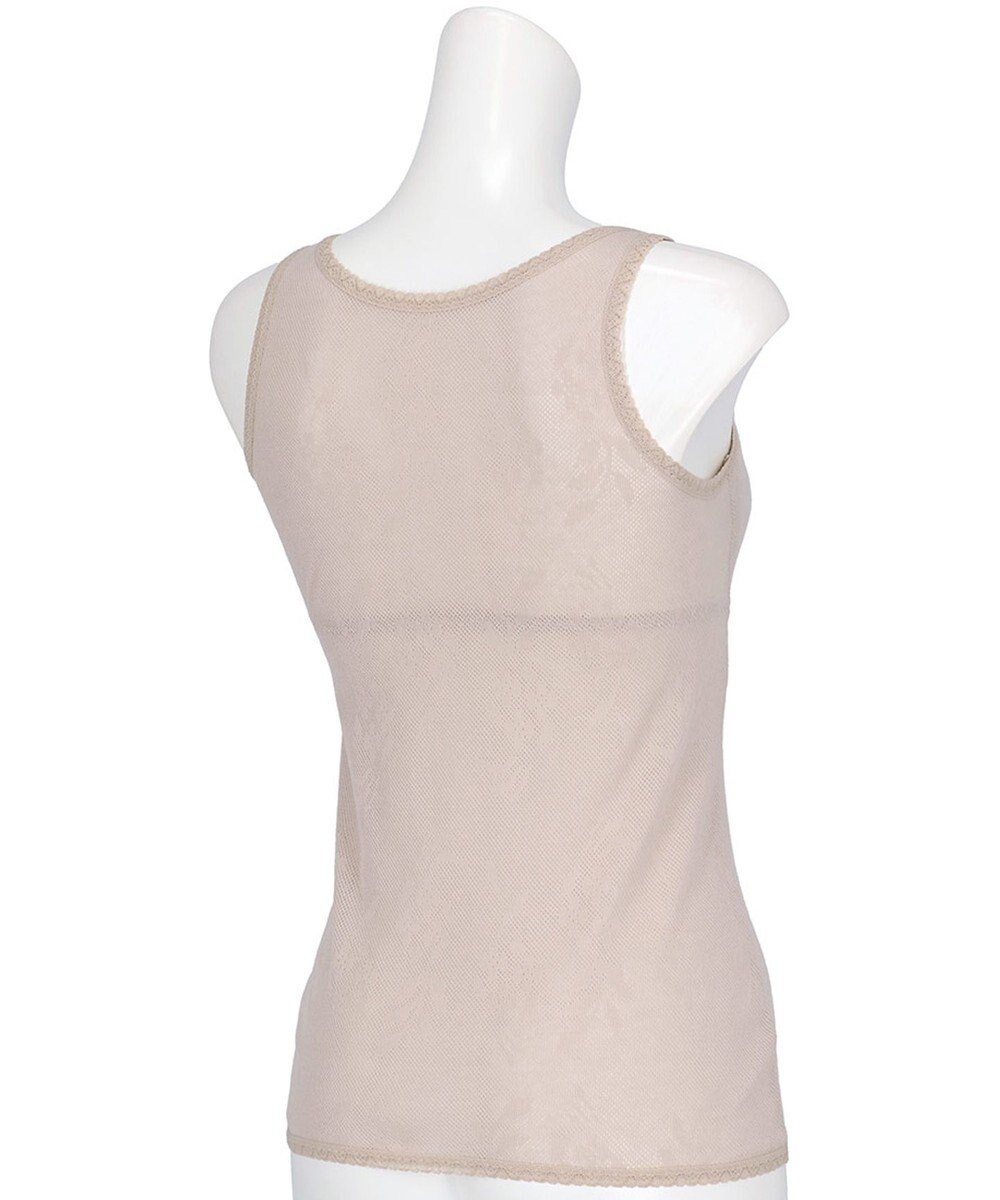 Wing カップ付きインナー 綿100％(身生地) さらっと快適 【綿100％ メッシュタイプ】 ブラトップ タンクトップ 春 夏 EL6186 ウイング／ワコール 