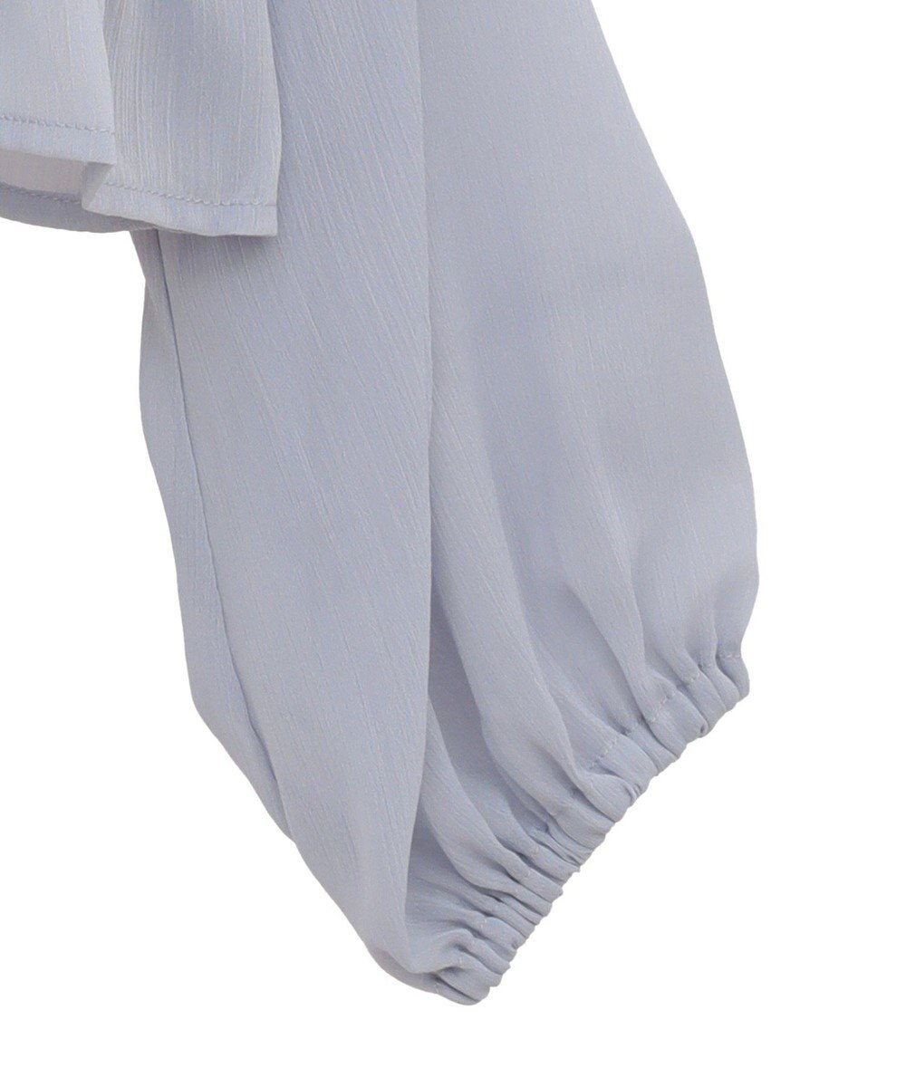 earth music&ecology ＳＥＴ２点シアーシャーリングブラウス＋インナー 