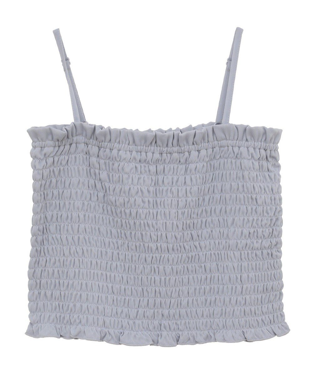 earth music&ecology ＳＥＴ２点シアーシャーリングブラウス＋インナー 