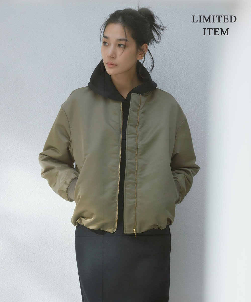 ICB 【WEB限定・洗える】ソフトダンボール フーディワンピース 