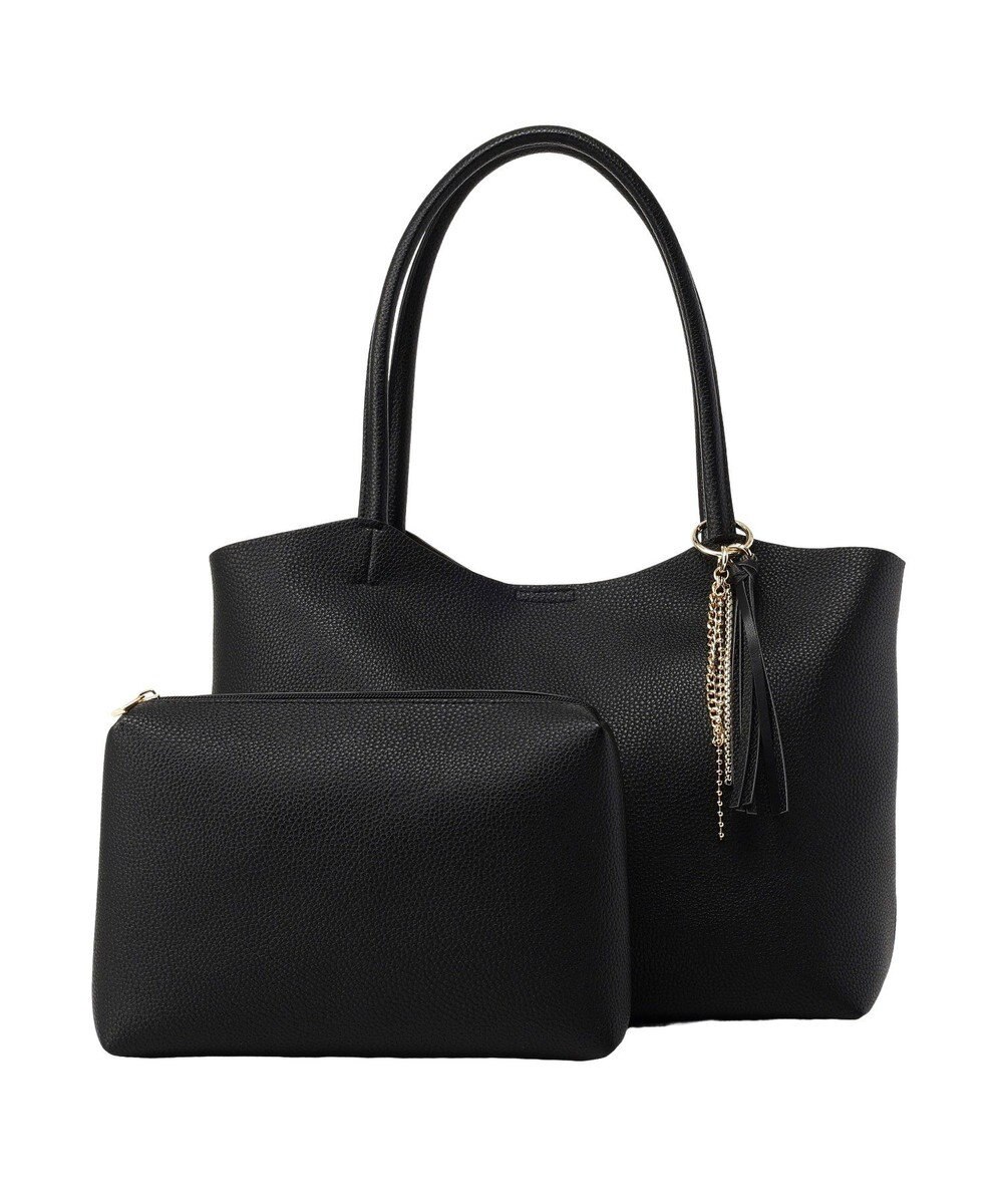 earth music&ecology 【軽量】チャーム付きトートバッグ 