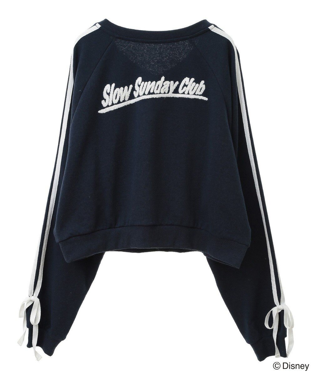 Green Parks ミッキー＆フレンズ／袖リボンショートプルオーバー 