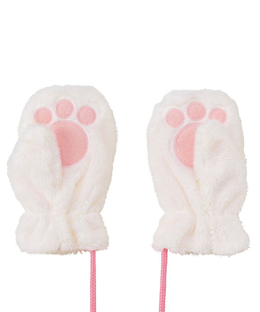 MIKI HOUSE HOT BISCUITS 【ミキハウス】【0-2歳】 マイクロファー ミトン 