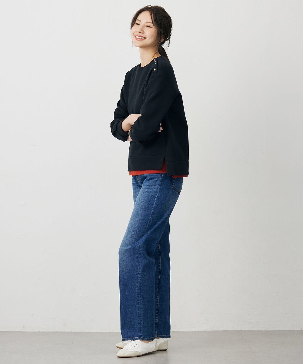 J.PRESS LADIES ダンボールジャージー プルオーバー 