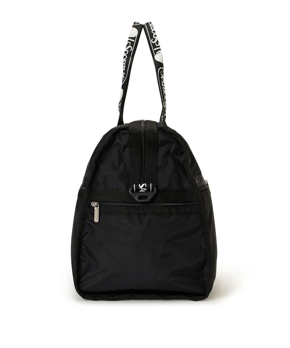LeSportsac DELUXE LG WEEKENDER/ロゴジャカードブラック 