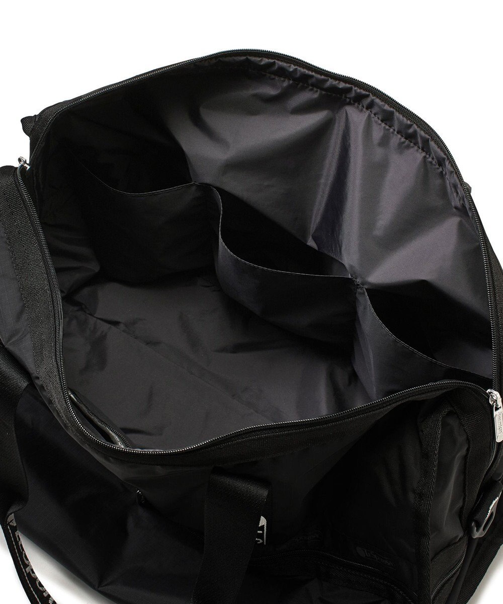 LeSportsac DELUXE LG WEEKENDER/ロゴジャカードブラック 