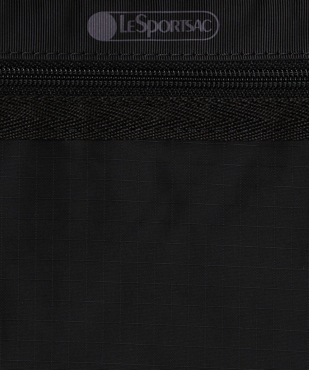 LeSportsac DELUXE LG WEEKENDER/ロゴジャカードブラック 