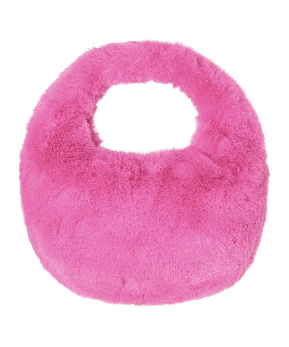 MOONBAT Faviora Faux Fur フェイクファー ワンハンドルバッグ ／ファーバッグ 
