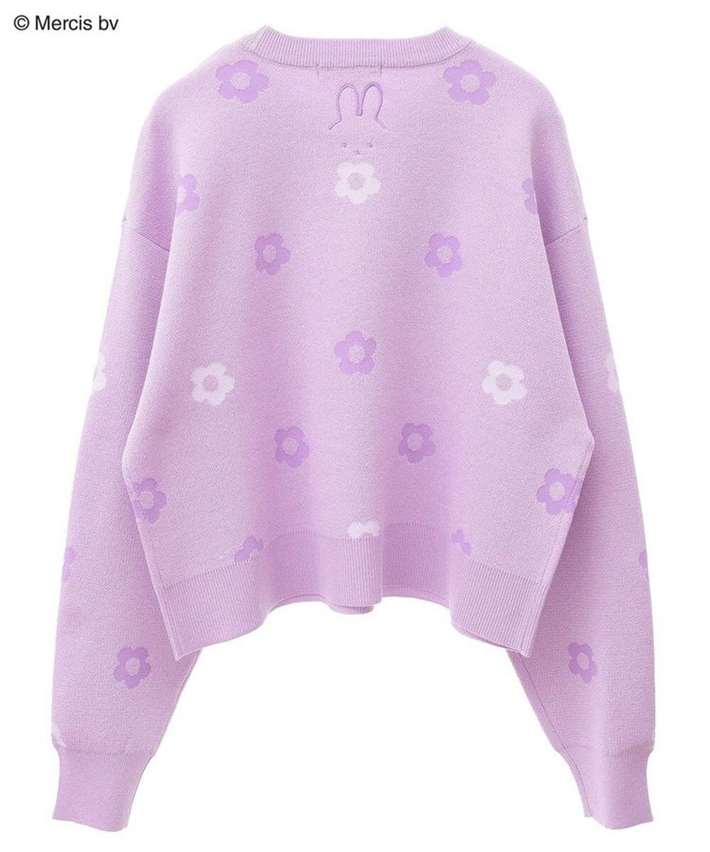 Green Parks Ｍｉｆｆｙ／フラワージャガードニットプルオーバー 