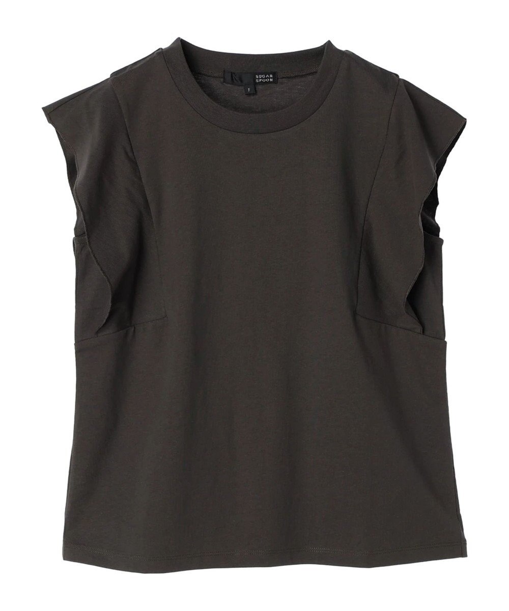 Green Parks ・ＳＵＧＡＲ　ＳＰＯＯＮ【ＣＯＯＬ】フレンチスリーブＴＥＥ 