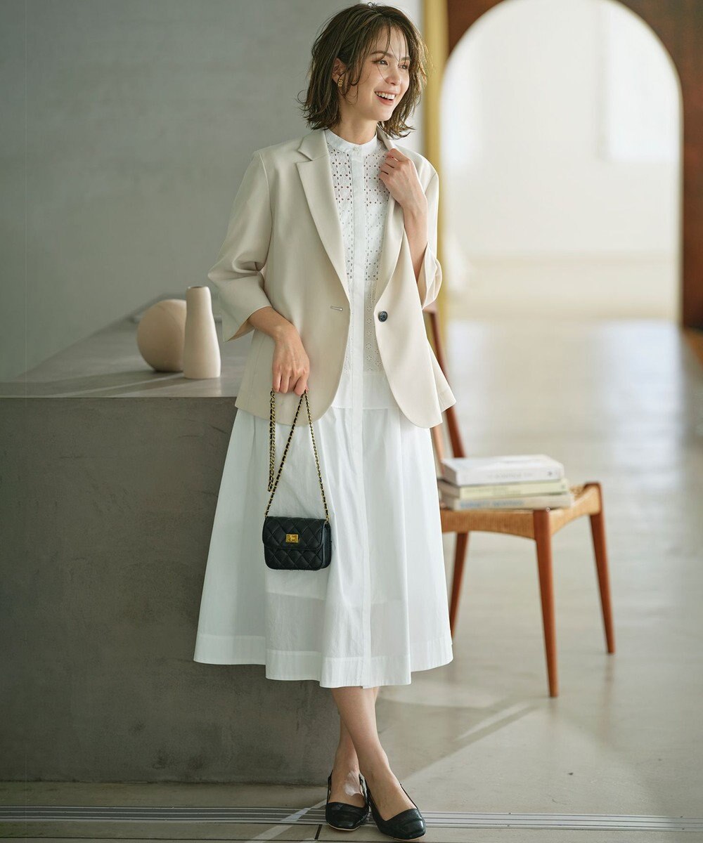 組曲 オシャクロス テーラードジャケット 