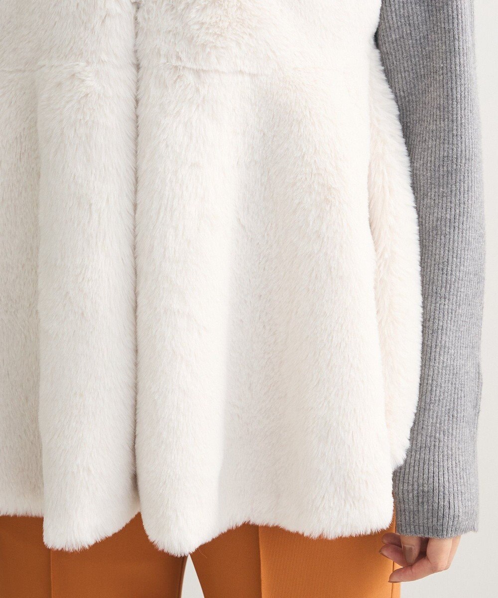 Green Parks ・ＥＬＥＮＣＡＲＥ　ＤＵＥペプラムフェイクファーベス 