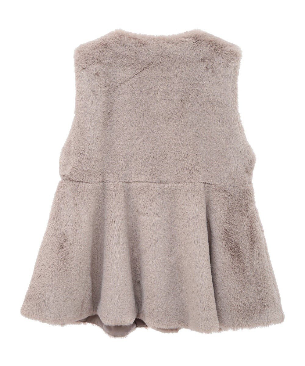 Green Parks ・ＥＬＥＮＣＡＲＥ　ＤＵＥペプラムフェイクファーベス 