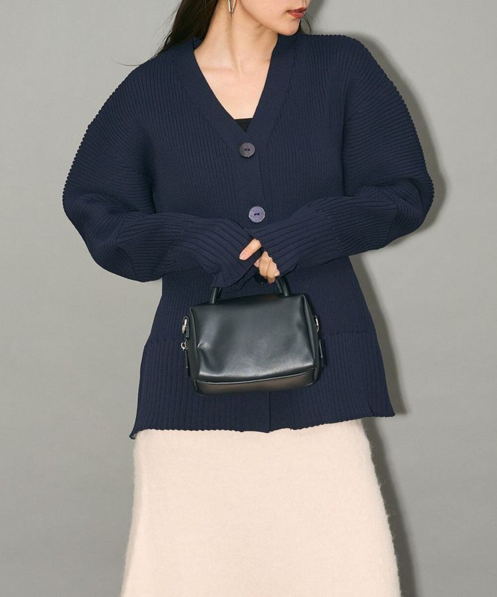 Green Parks リブニットカーディガン 