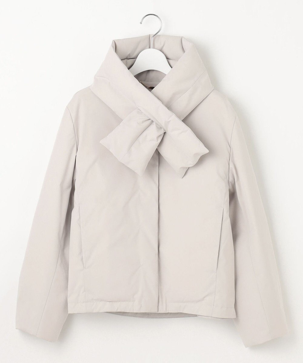 自由区 【撥水加工・洗える】ティペット付きスプリング ダウン 