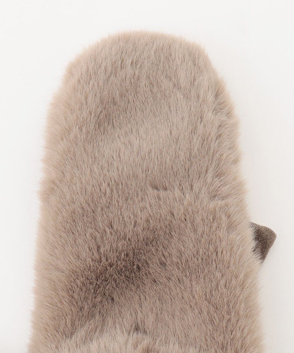 ANY カバー付きファーグローブ 