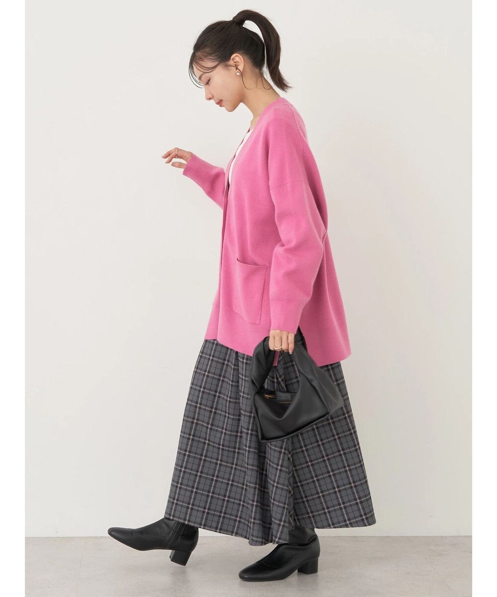 earth music&ecology やわらかタッチＶネックカーディガン 