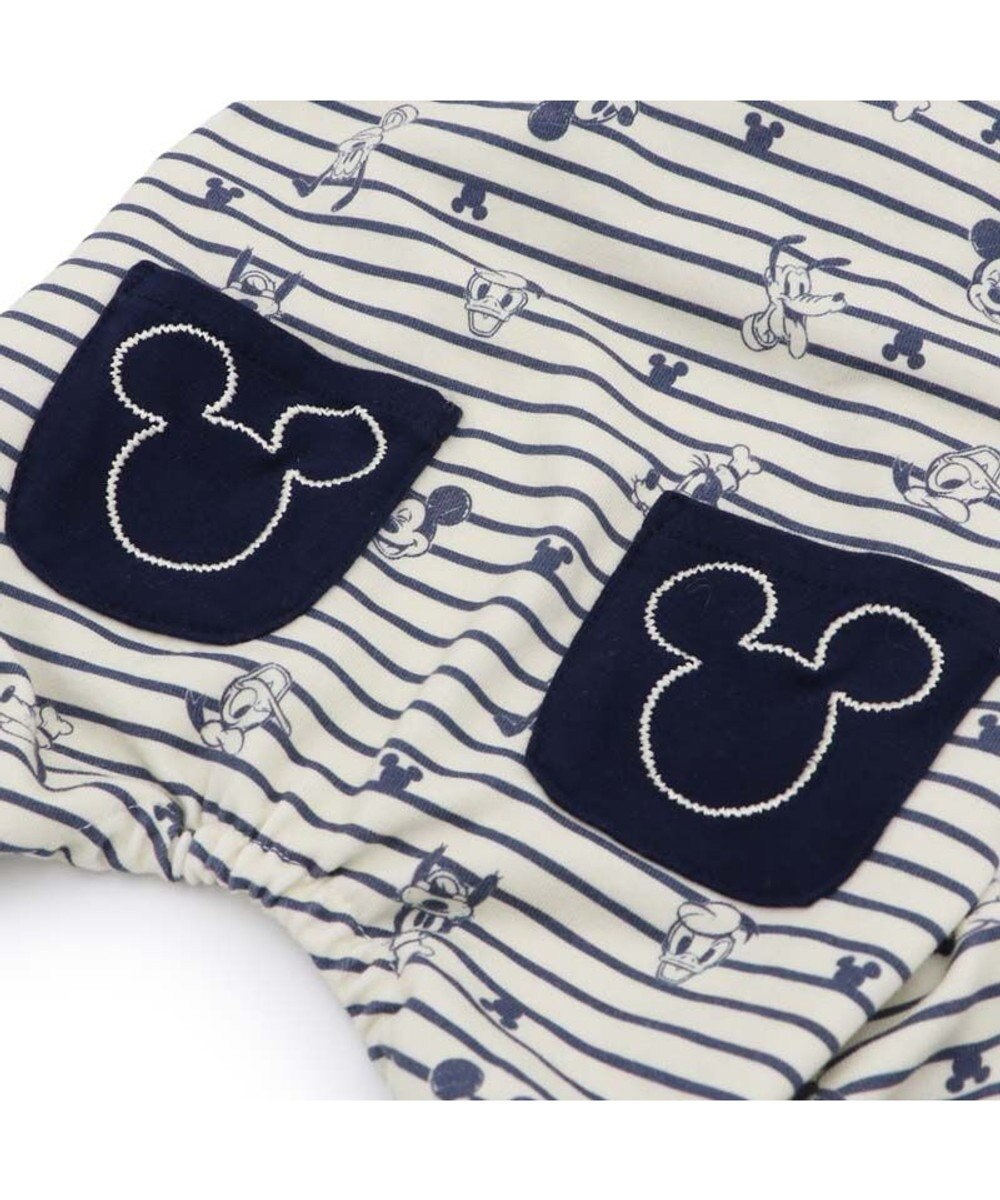 PET PARADISE ディズニー ミッキーマウス ペティヒート ロンパース 《ストライプ》 小型犬 