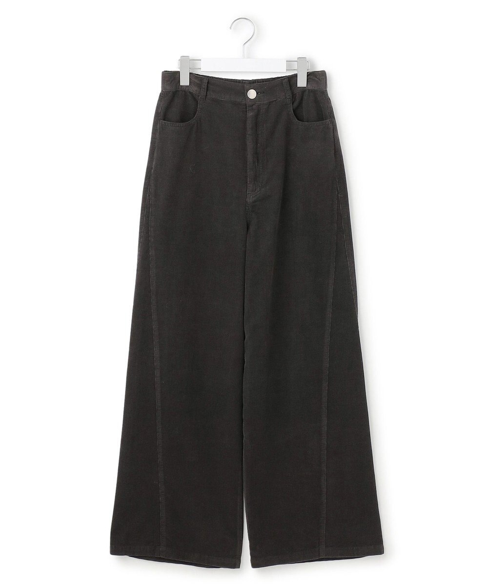 23区 S 【滝沢眞規子さん着用/洗える】コットン コーデュロイ ワイド パンツ 