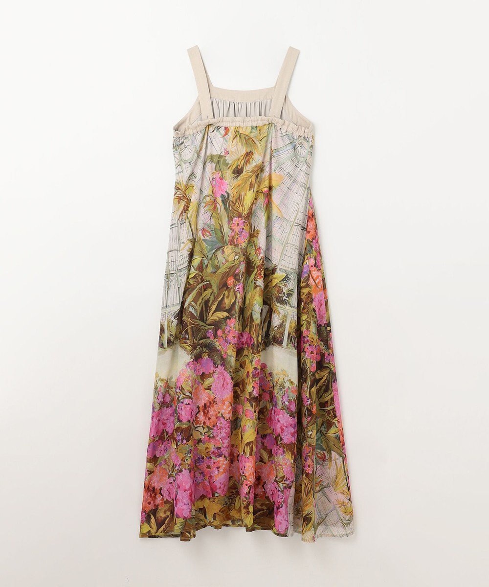 GRACE CONTINENTAL ジャルダンプリントマキシ 