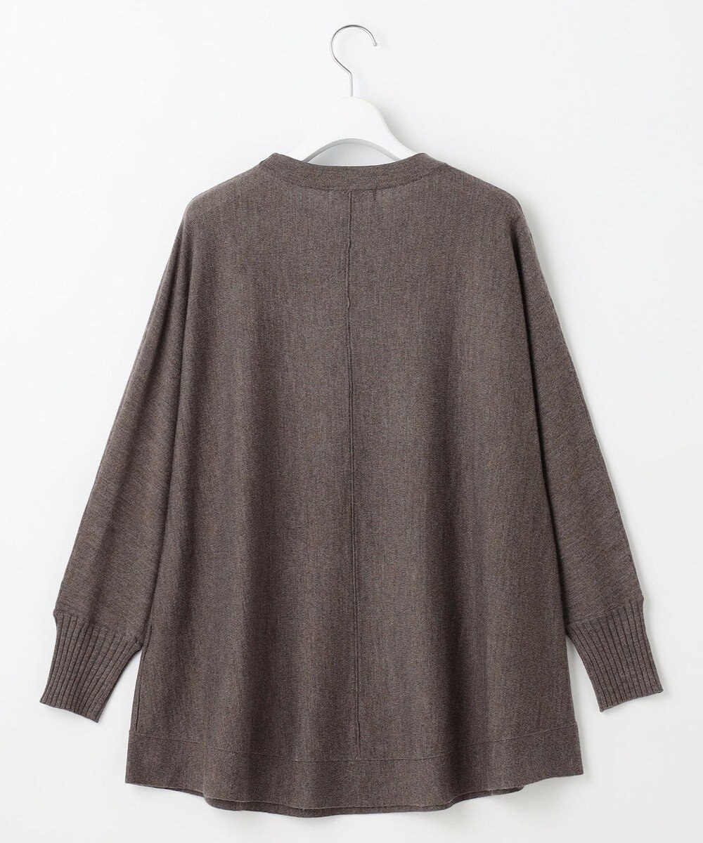 J.PRESS LADIES 【洗える】EASY WOOL チュニック ニット 