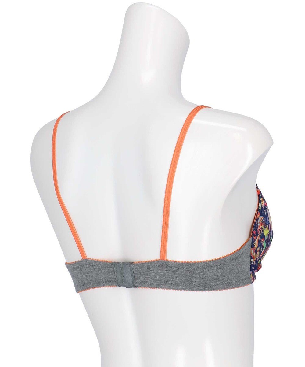 une nana cool MADE WITH LIBERTY FABRIC 【綿混】三角ノンワイヤーブラ 