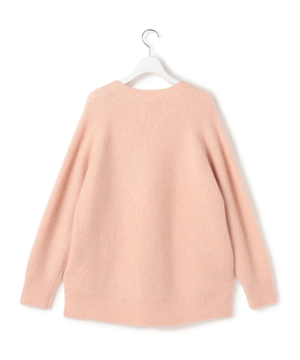 23区 モヘヤミックススパングル Vネック ニット 