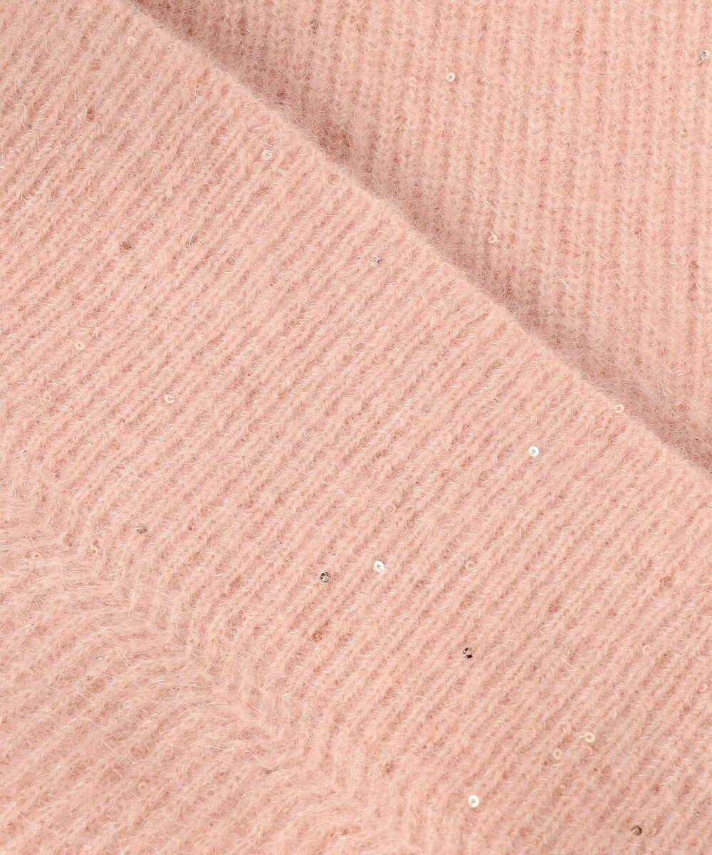 23区 モヘヤミックススパングル Vネック ニット 