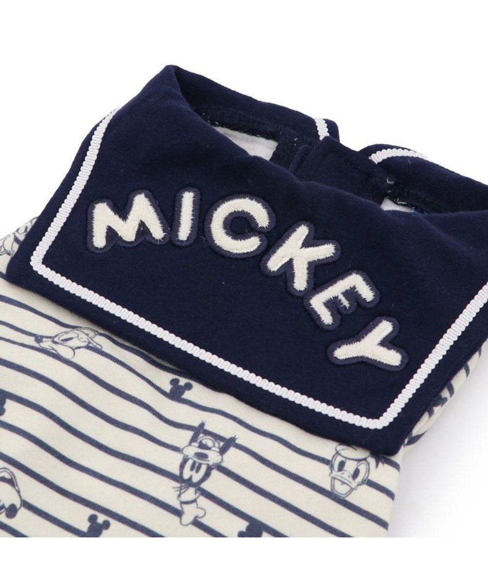 PET PARADISE ディズニー ミッキーマウス ペティヒート ロンパース 《ストライプ》 小型犬 