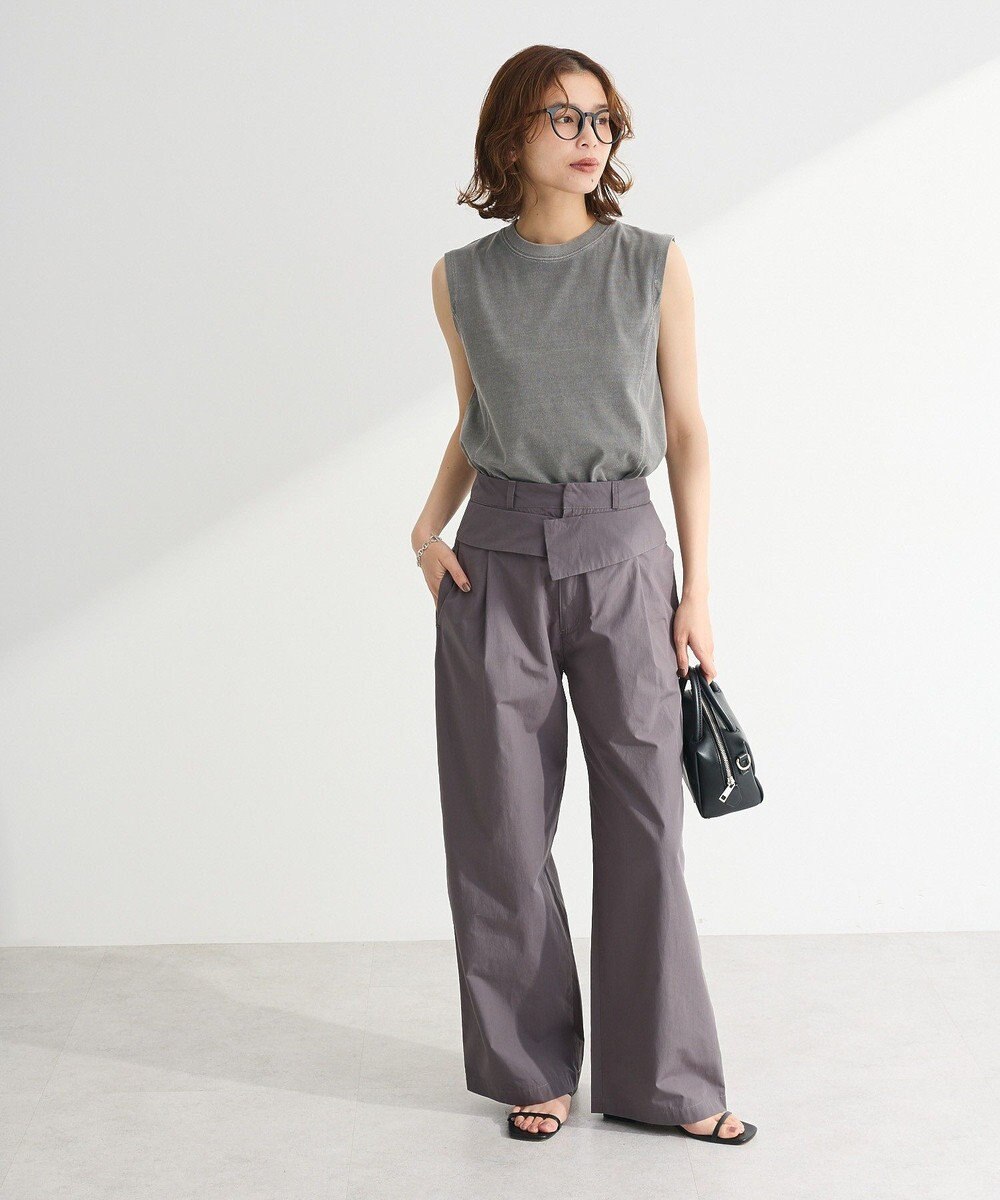 Green Parks ・ＥＬＥＮＣＡＲＥ　ＤＵＥ　ダブルウエストパンツ 