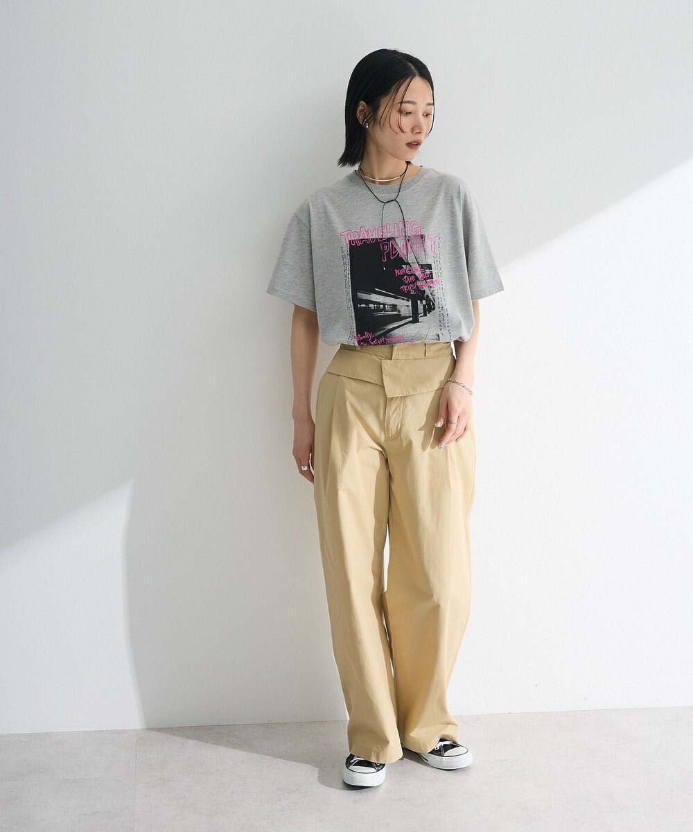 Green Parks ・ＥＬＥＮＣＡＲＥ　ＤＵＥ　ダブルウエストパンツ 