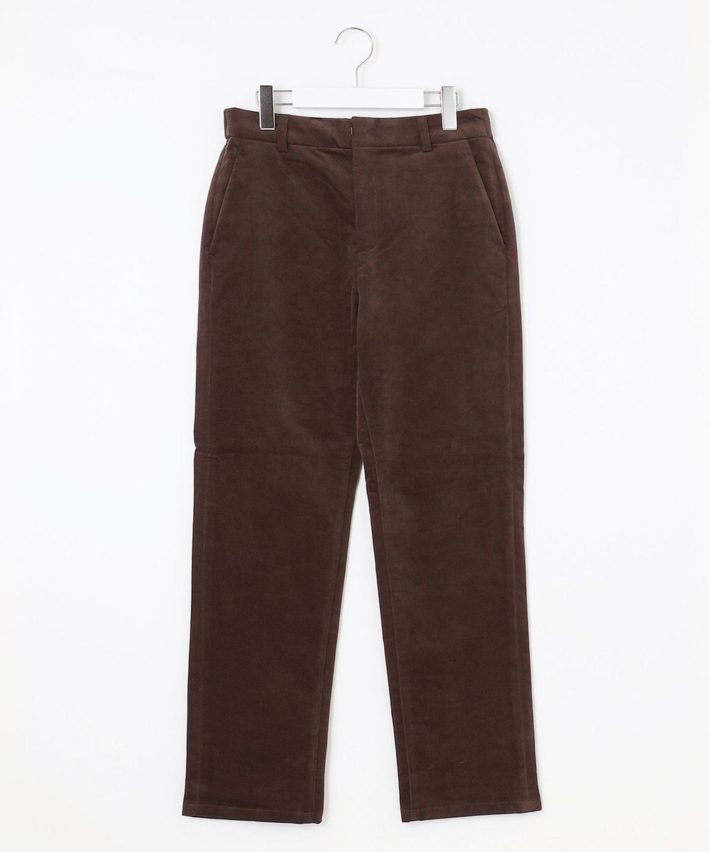 自由区 L リブレスコールストレート パンツ 