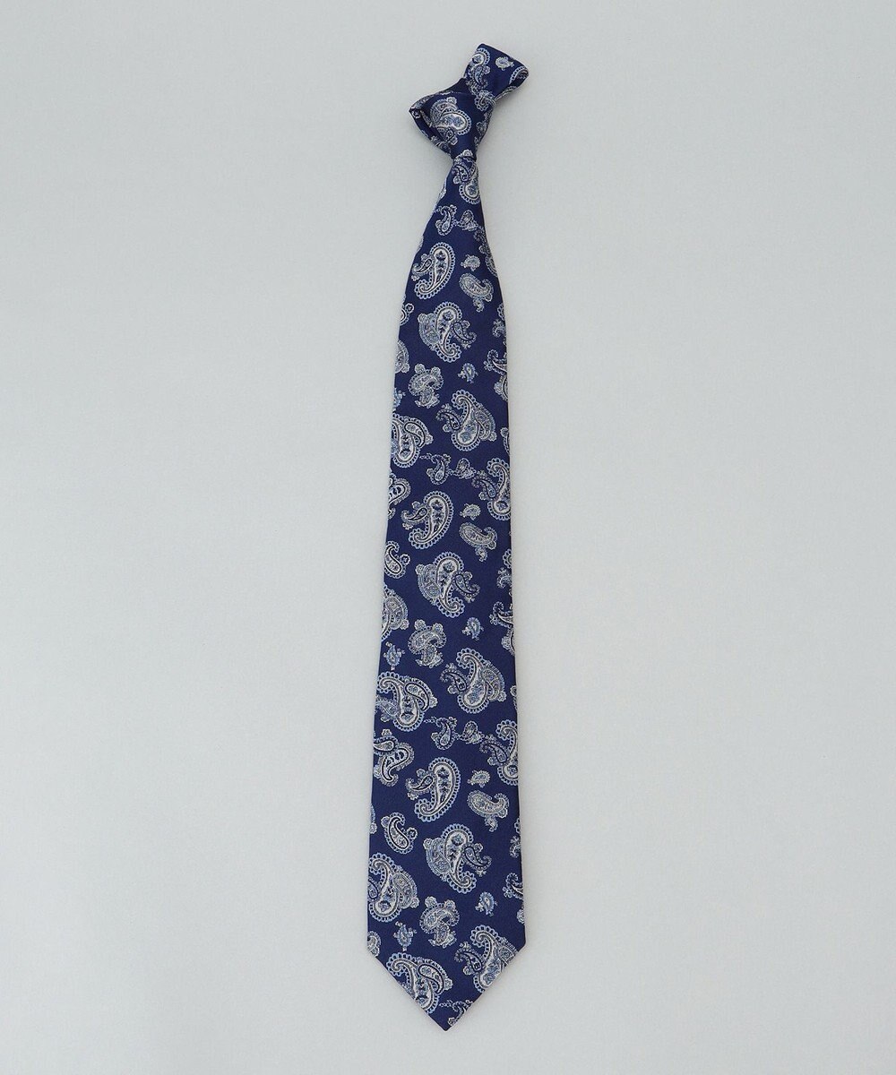 GOTAIRIKU 日本縫製/オリジナル柄【Fermo Fossati】ネクタイ_ペイズリー 