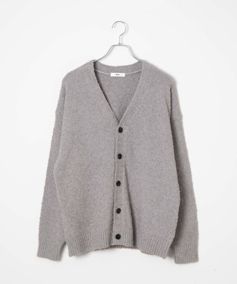 WEGO ツイストブークレカーディガン 