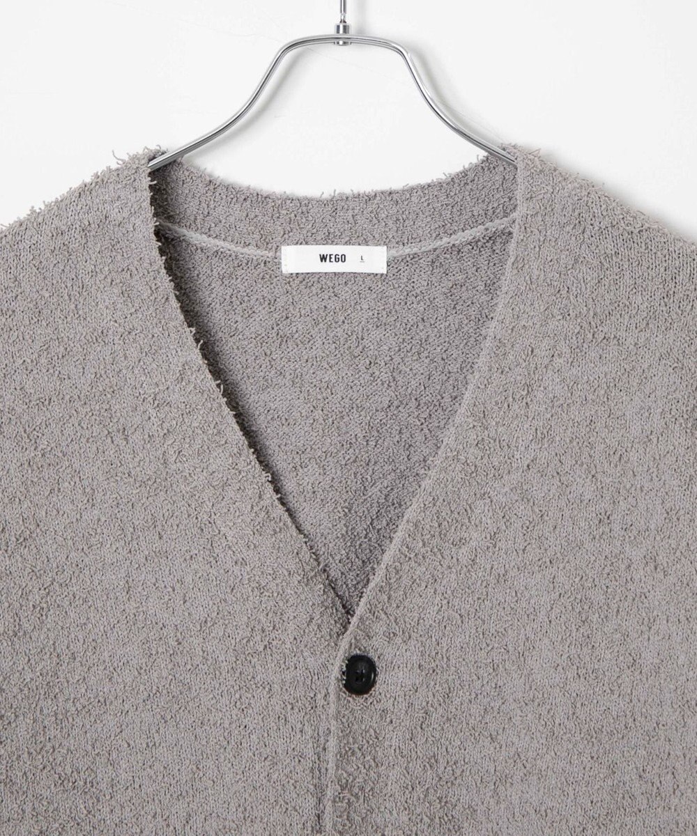 WEGO ツイストブークレカーディガン 