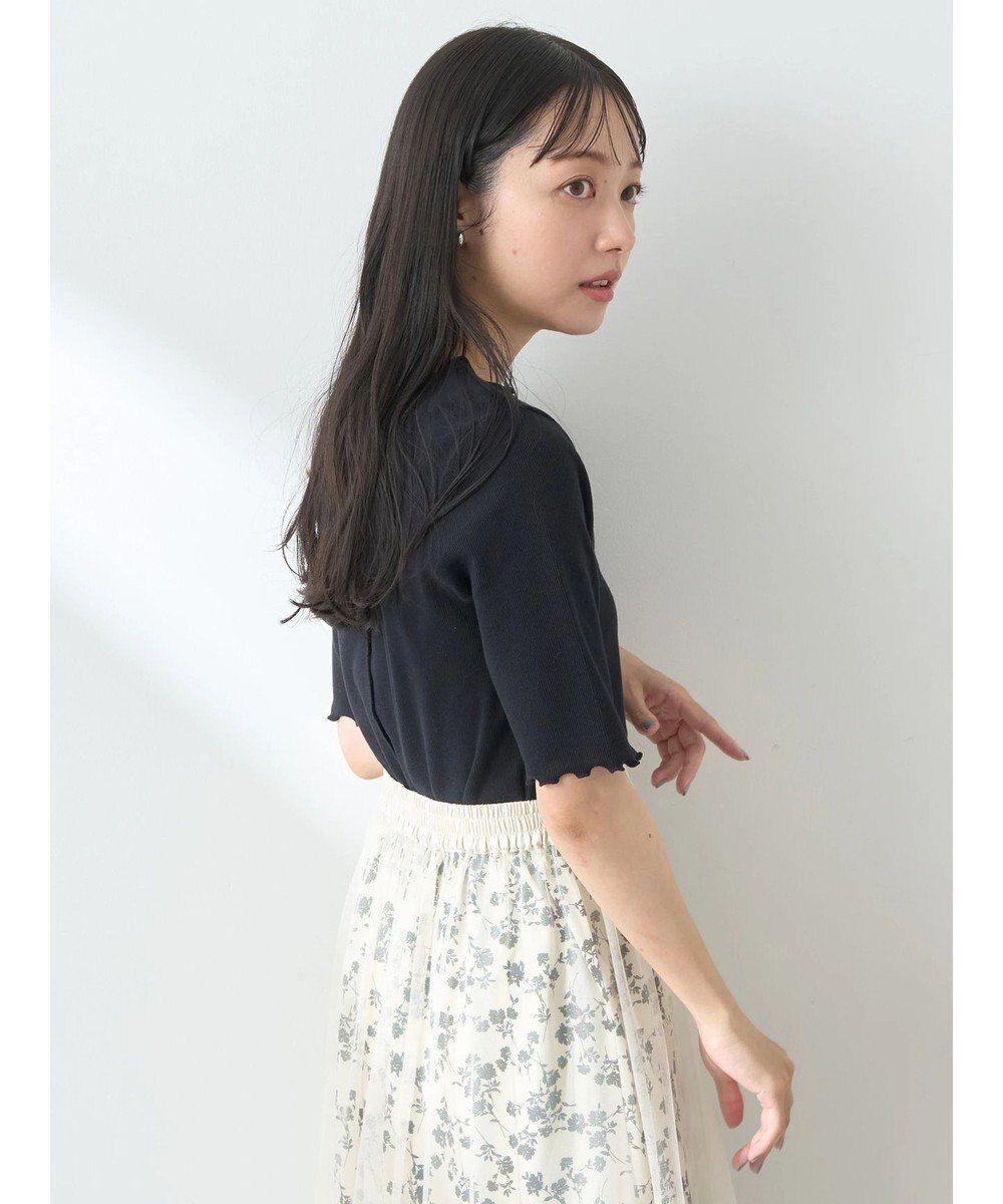 earth music&ecology メロ－リブプルオーバー 