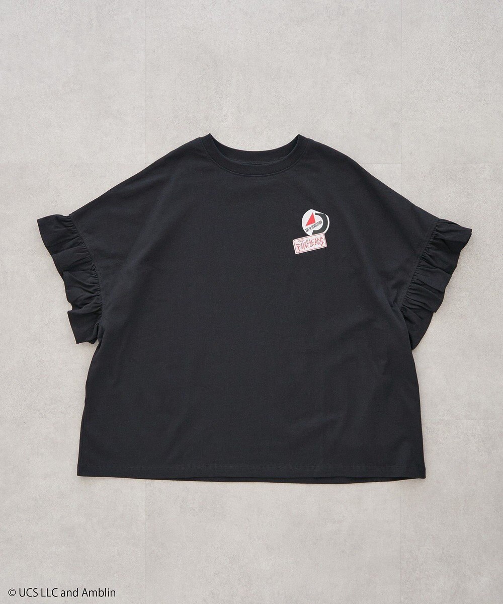 earth music&ecology Ｂａｃｋ　ｔｏ　ｔｈｅ　Ｆｕｔｕｒｅ／ｅｍａｅ　フリルＴ 