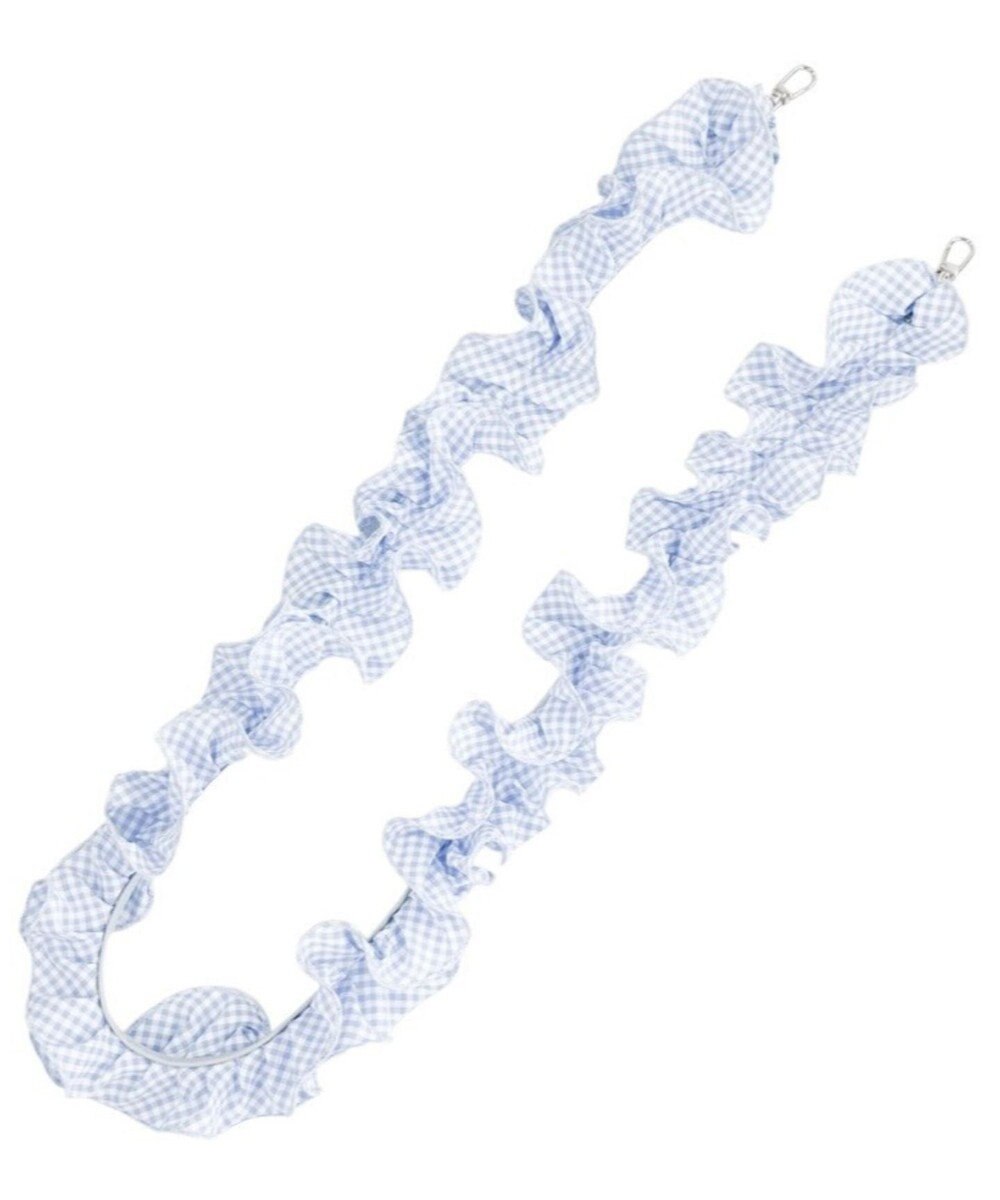 WEGO ギンガムフリルストラップ 