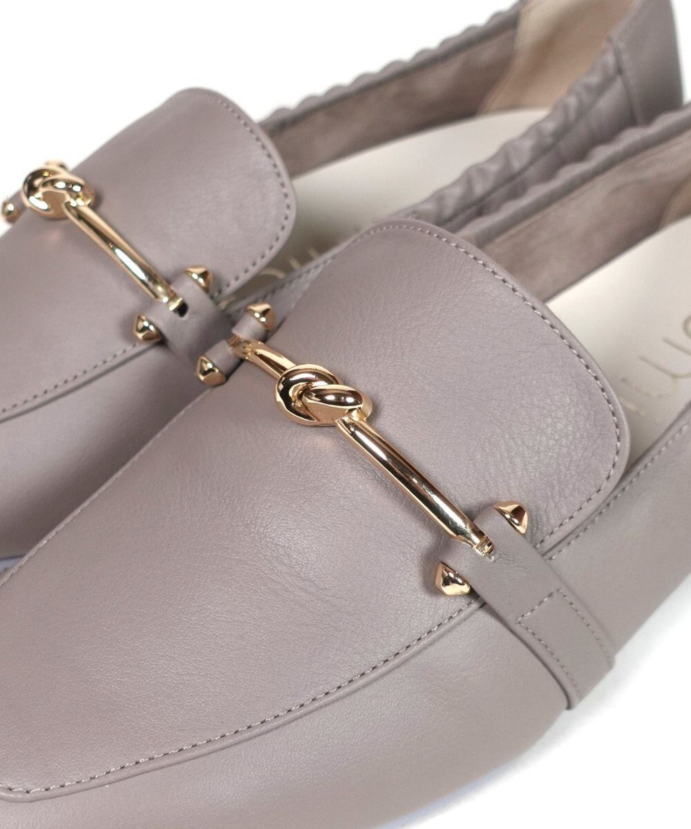 Dominic3 軽量 ノットビットソフトレザーローファー 