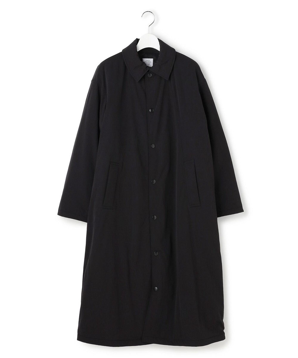 J.PRESS YORK STREET 【WOMEN】パデットリップストップ ステンカラーコート 